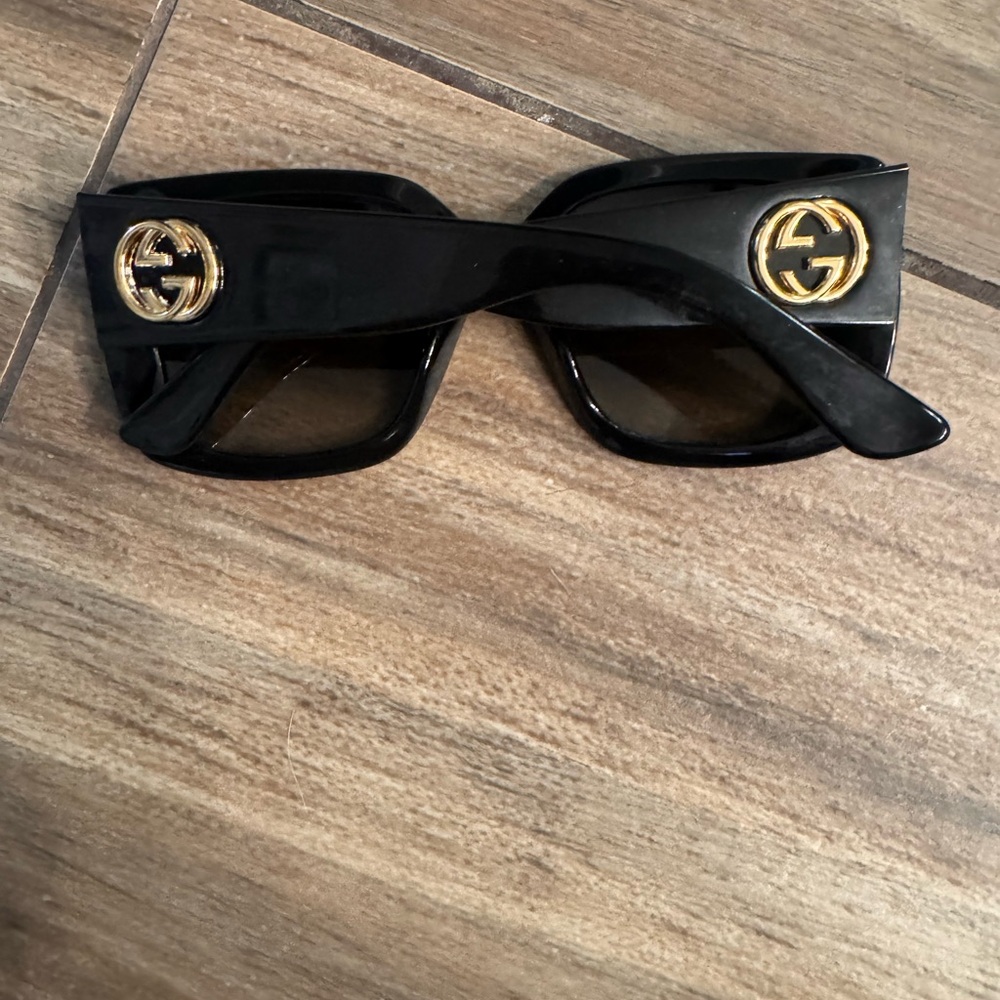 Gucci Black Square Sunglasses - Picture 3 of 8